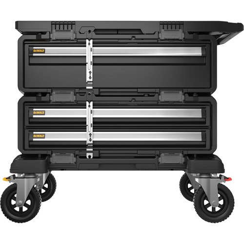 TOUGHSYSTEM&reg; 2.0 DXL 4-in-1 Modular Workstation, 34" x 25-4/5" x 30", Black/Yellow Helyx Safety & Industrial Supplies