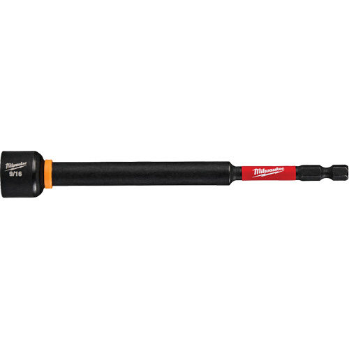 SHOCKWAVE Impact Duty Magnetic Nut Driver, 9/16" Drive, 6" L, Magnetic Helyx Safety & Industrial Supplies