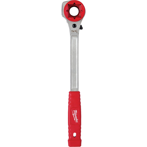 Cl&eacute; &agrave; cliquet &agrave; levier &eacute;lev&eacute;e pour monteur de ligne avec face de frappe frais&eacute;e, Prise de 3/4"/1"/1-1/8", Poign&eacute;e Ergonomique Helyx Safety & Industrial Supplies