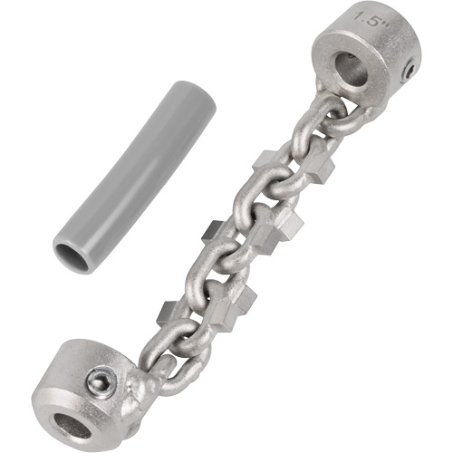 1-1/4" - 1-1/2" Standard Chain Knocker for 1/4" Chain Snake Cable Helyx Safety & Industrial Supplies