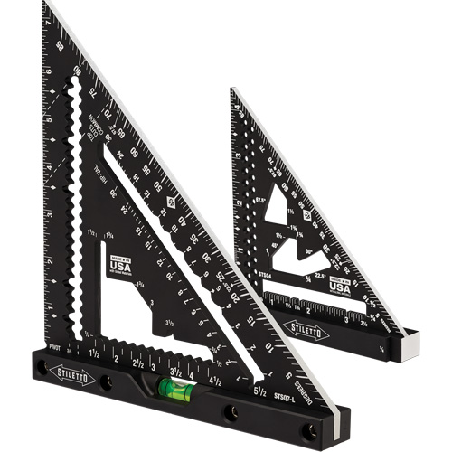 Frame to Finish 4.5" & 7" Rafter Square Set Helyx Safety & Industrial Supplies