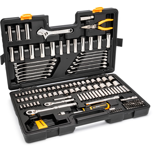 Jeu doutils de qualit&eacute; professionnelle &agrave; 72 dents, 6 pans et &agrave; prise 3/8" et 1/4" Helyx Safety & Industrial Supplies