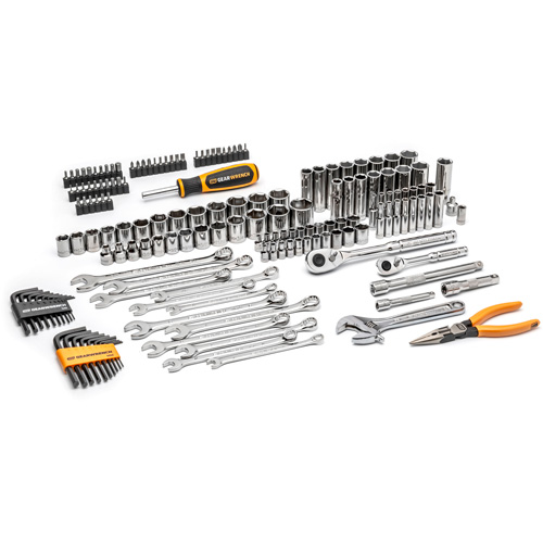 Jeu doutils de qualit&eacute; professionnelle &agrave; 72 dents, 6 pans et &agrave; prise 3/8" et 1/4" Helyx Safety & Industrial Supplies