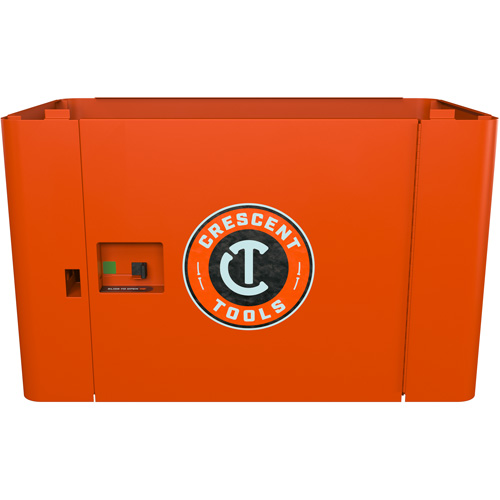 RAILWORKS Single Door Steel Security Panel Lockable Storage Helyx Safety & Industrial Supplies