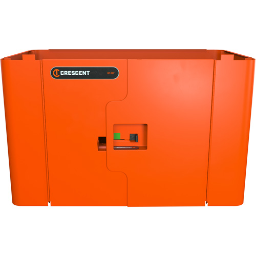 RAILWORKS Double Door Steel Security Panel Lockable Storage Helyx Safety & Industrial Supplies