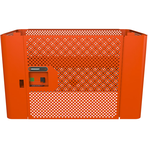 RAILWORKS Mesh Security Panel Single Door Lockable Storage Helyx Safety & Industrial Supplies