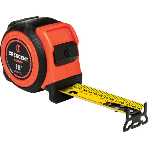 CONTROLTOUCH Tape Measure, 1-3/16" x 16', SAE Graduations Helyx Safety & Industrial Supplies
