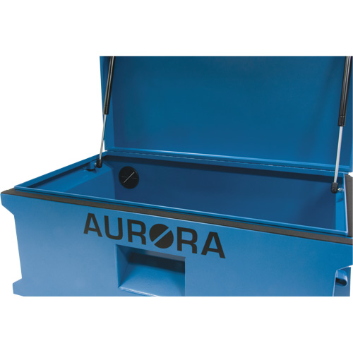 Jobsite Tool Box, 33" x 20-3/10" x 18-3/10", Steel, Blue Helyx Safety & Industrial Supplies