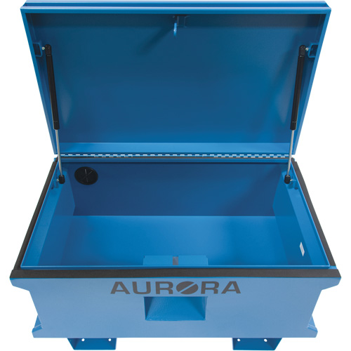 Jobsite Tool Box, 33" x 20-3/10" x 18-3/10", Steel, Blue Helyx Safety & Industrial Supplies