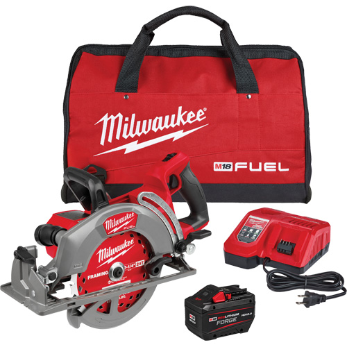 M18 Fuel Rear Handle Circular Saw Kit, 7-1/4", 18 V Helyx Safety & Industrial Supplies