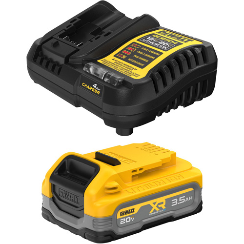 XR POWERSTACK Battery Kit, Lithium-Ion, 20 V, 3.5 Ah Helyx Safety & Industrial Supplies