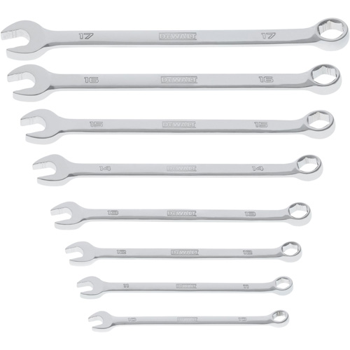 TOUGHSERIES Wrench Set, Combination, 8 Pieces, Metric Helyx Safety & Industrial Supplies