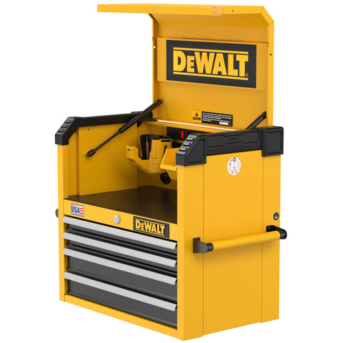 Coffre &agrave; outils robuste, 26" la, 4 tiroirs, Jaune Helyx Safety & Industrial Supplies