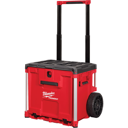 PACKOUT Rolling Drawer Tool Box, 19" x 24" x 20", Black/Red Helyx Safety & Industrial Supplies