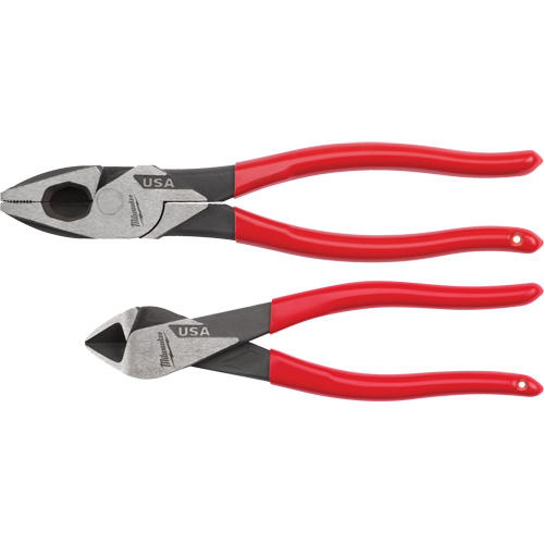Dipped Grip Cutting Pliers Set, 2 Pieces Helyx Safety & Industrial Supplies