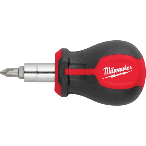 Tournevis court &agrave; embouts interchangeables 6-en-1, 3" lo, Prise Coussin&eacute;e Helyx Safety & Industrial Supplies