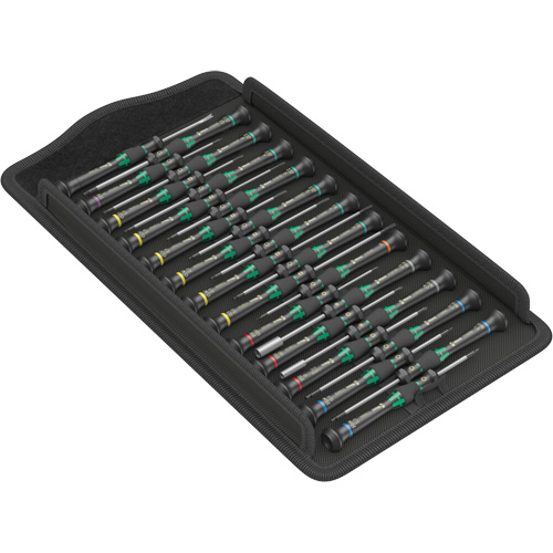 Kraftform Micro Big Pack 1 Screwdriver Set for Electronic Applications, 25 Pcs. Helyx Safety & Industrial Supplies