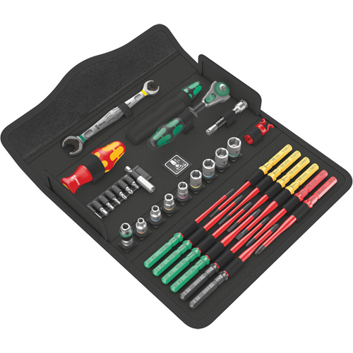 Kraftform Kompakt W 2 Maintenance Tool Kit, 35 Pcs, 1/4" Drive Size Helyx Safety & Industrial Supplies