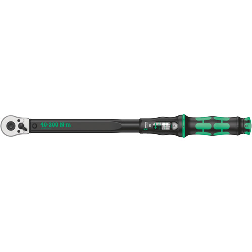 Click-Torque C3 Torque Wrench with Reversible Ratchet, Click, 1/2" Square Drive, 40 - 200 Nm Helyx Safety & Industrial Supplies