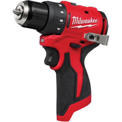 M12 Subcompact Brushless Drill/Driver, Lithium-Ion, 12 V, 3/8" Chuck, 350 in-lbs Torque Helyx Safety & Industrial Supplies