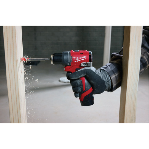 M12 Subcompact Brushless Drill/Driver, Lithium-Ion, 12 V, 3/8" Chuck, 350 in-lbs Torque Helyx Safety & Industrial Supplies