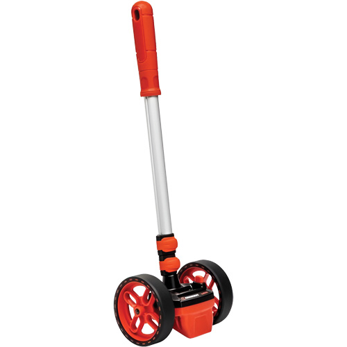 SAE Dual Wheel Measuring Wheel, 4"/10.16 cm, 9999' Range, Inches/Feet Helyx Safety & Industrial Supplies
