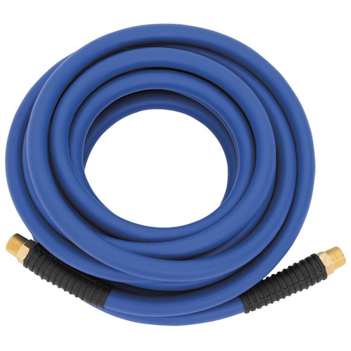 AH3850HY Hybrid Hose, Air, Polyester/Polymer, 3/8" dia. x 50', 300 psi, 1/4 NPT Helyx Safety & Industrial Supplies