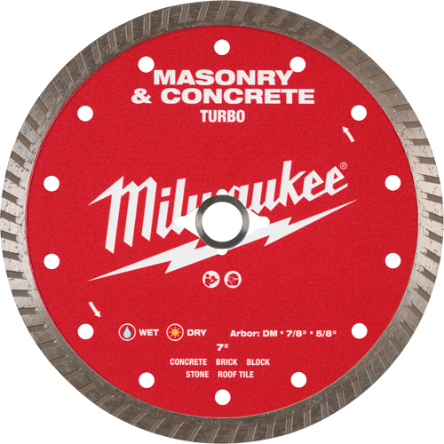 Turbo Masonry & Concrete Diamond Blade Helyx Safety & Industrial Supplies