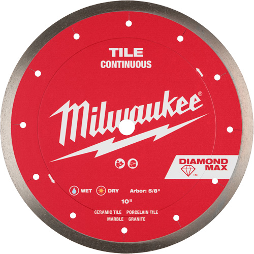 DIAMOND MAX Continuous Tile Diamond Blade Helyx Safety & Industrial Supplies