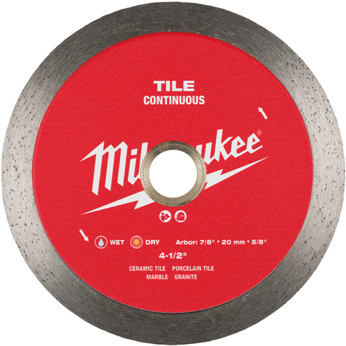 Lame diamant&eacute;e continue pour tuiles Helyx Safety & Industrial Supplies