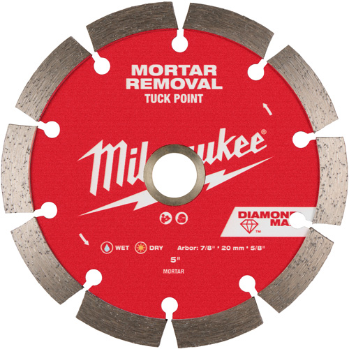 DIAMOND MAX Tuck Point Diamond Blade Helyx Safety & Industrial Supplies