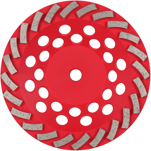 Meule boisseau diamant&eacute;e &agrave; 24 segments Turbo DIAMOND MAX Helyx Safety & Industrial Supplies