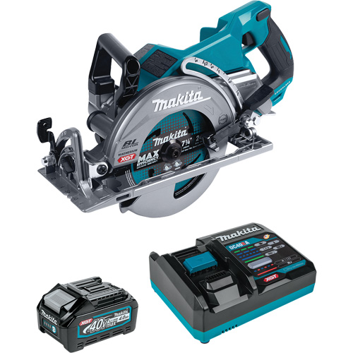 40Vmax XGT Brushless  Circular Saw with 4.0Ah Battery Kit, 7-1/4", 40 V Helyx Safety & Industrial Supplies