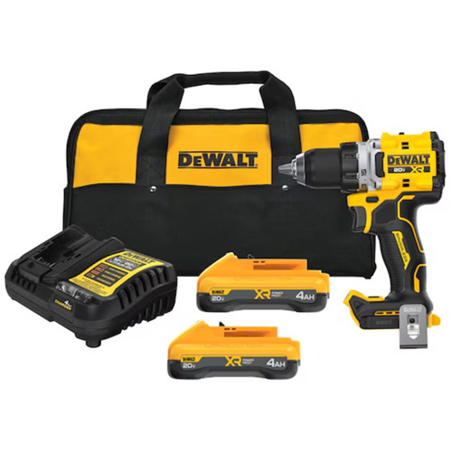 MAX* XR&reg; Brushless Cordless Drill/Driver Kit, Lithium-Ion, 20 V, 1/2" Chuck Helyx Safety & Industrial Supplies