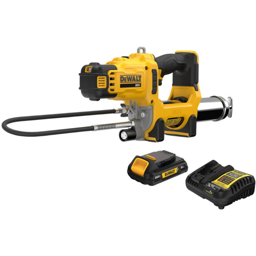 MAX* Cordless Variable 2-Speed Grease Gun Kit, Lithium-Ion, 20 V Helyx Safety & Industrial Supplies