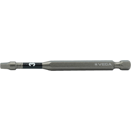 Embout pour outils &eacute;lectriques Impactech, Carr&eacute;e, Embout #3, Prise 1/4", Longueur 6" Helyx Safety & Industrial Supplies