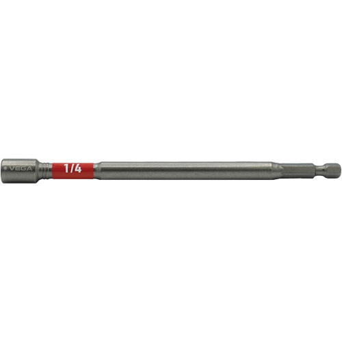Impactech&reg; Nut Driver, 1/4" Tip, 1/4" Drive, 6" L, Magnetic Helyx Safety & Industrial Supplies
