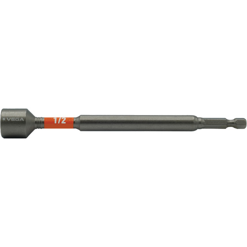 Tourne-&eacute;crou Impactech, Embout 1/2", Prise 1/4", 6" lo, Magn&eacute;tique Helyx Safety & Industrial Supplies