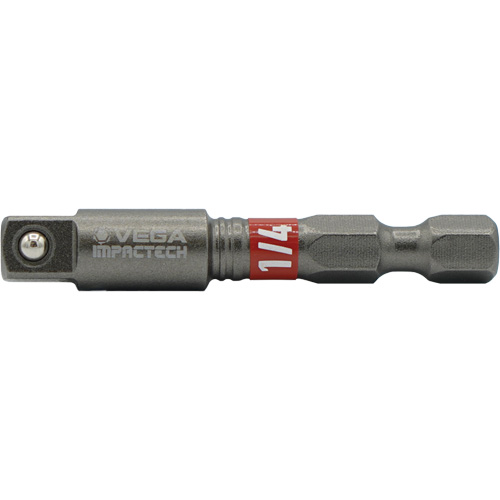Impactech&reg; Impact Socket Adapter, 1/4" Drive Size, 1/4" Male Size, 2" L Helyx Safety & Industrial Supplies