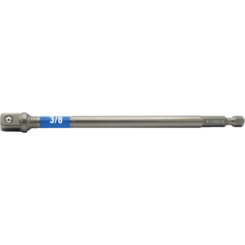 Impactech&reg; Impact Socket Adapter, 1/4" Drive Size, 3/8" Male Size, 6" L Helyx Safety & Industrial Supplies