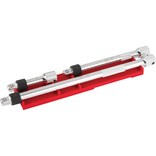 Locking Extension Set, 3/8" Drive, Chrome Finish, 3 Pcs Helyx Safety & Industrial Supplies