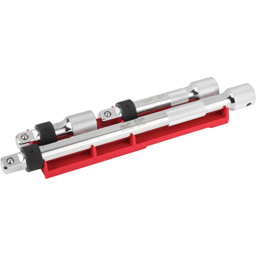 Locking Extension Set, 1/2" Drive, Chrome Finish, 3 Pcs Helyx Safety & Industrial Supplies