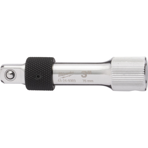 Locking Extension Socket, 3/8" Drive, 3" L Helyx Safety & Industrial Supplies