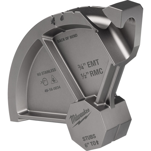 Patin de pliage de conduits 3/4” EMT/1/2” RMC Helyx Safety & Industrial Supplies