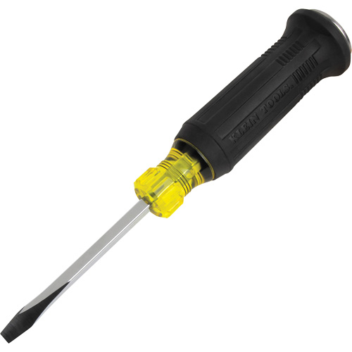 Tournevis de d&eacute;molition avec embout plat &eacute;vas&eacute;, 1/4", 9-2/5" lo, Prise Coussin&eacute;e Helyx Safety & Industrial Supplies