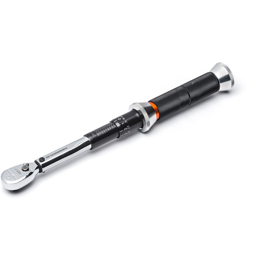 Cl&eacute; dynamom&eacute;trique &agrave; microm&egrave;tre 120XP, Entraînement 1/4" carr&eacute;, 3,95 - 23,16 N,m/30 - 200 lb-po Helyx Safety & Industrial Supplies
