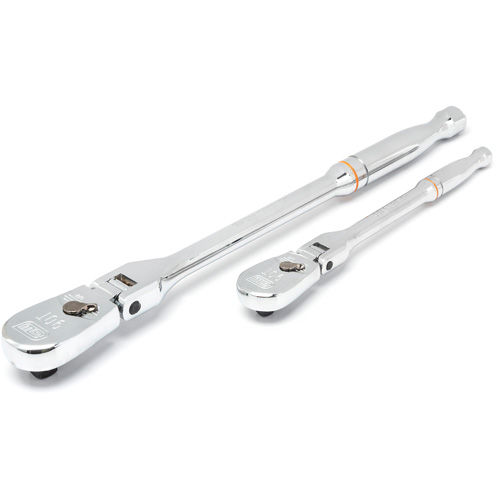 1/4" & 3/8" Drive 90-Tooth Teardrop Ratchet Set Helyx Safety & Industrial Supplies
