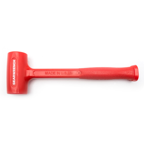 One-Piece Standard Head Dead Blow Hammer, 38 oz., Textured Grip, 15-1/4" L Helyx Safety & Industrial Supplies