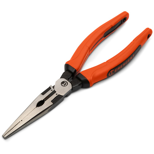 Pince &agrave; bec long Z2 avec poign&eacute;e &agrave; prise en cuir double mat&eacute;riau, 8" lo Helyx Safety & Industrial Supplies