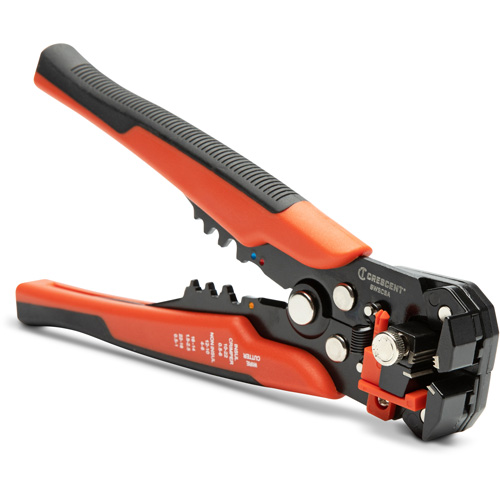 Self-Adjusting Wire Stripper & Cutter, 8" L, 10-24 AWG Helyx Safety & Industrial Supplies